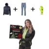 Christmas Kit U-Power, Giubbotto, Jeans, Guanto da Lavoro