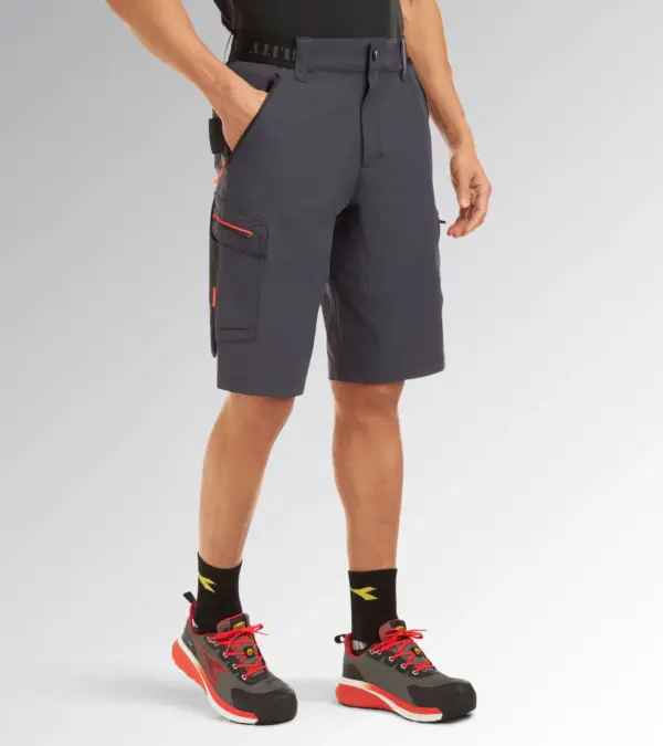 Bermuda Pantaloni Corti da Lavoro Diadora Shadow - immagine 2