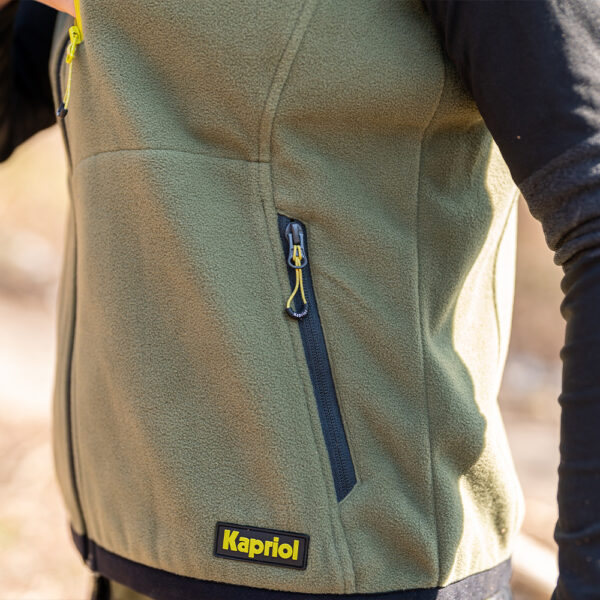 Gilet da lavoro in Pile Kapriol Slick Verd - immagine 3
